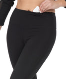 Ruched Mesh Panel Active Leggings